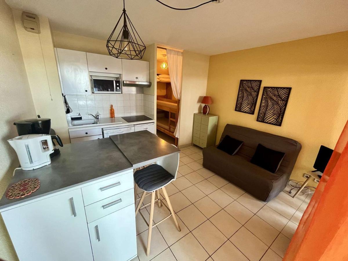 Studio Cabine Avec Terrasse 4 Pers, Acces Direct Plage, Tv, Animaux Admis - Argeles-Sur-Mer - Fr-1-225-798 Exterior photo