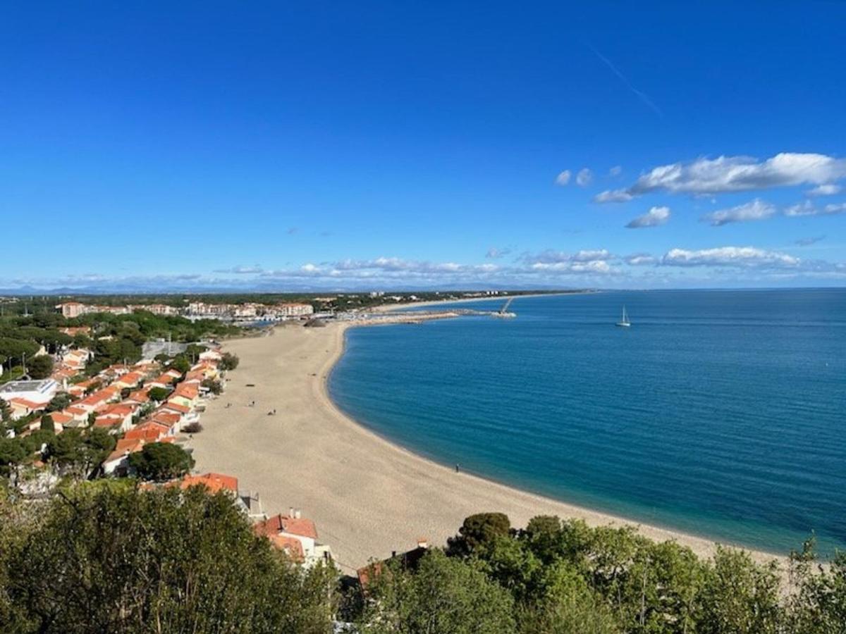 Studio Cabine Avec Terrasse 4 Pers, Acces Direct Plage, Tv, Animaux Admis - Argeles-Sur-Mer - Fr-1-225-798 Exterior photo
